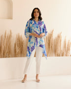Blue Fanta Nur Tunic