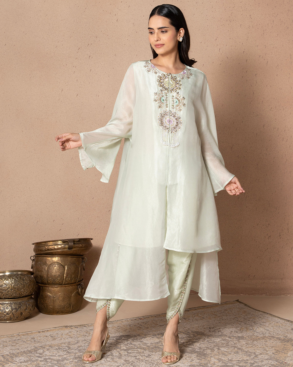 Pista Green Pixie Tunic