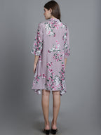 Pink Floral Kaftan