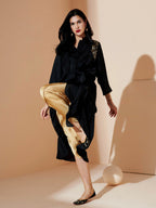 Black Trapezio Tunic