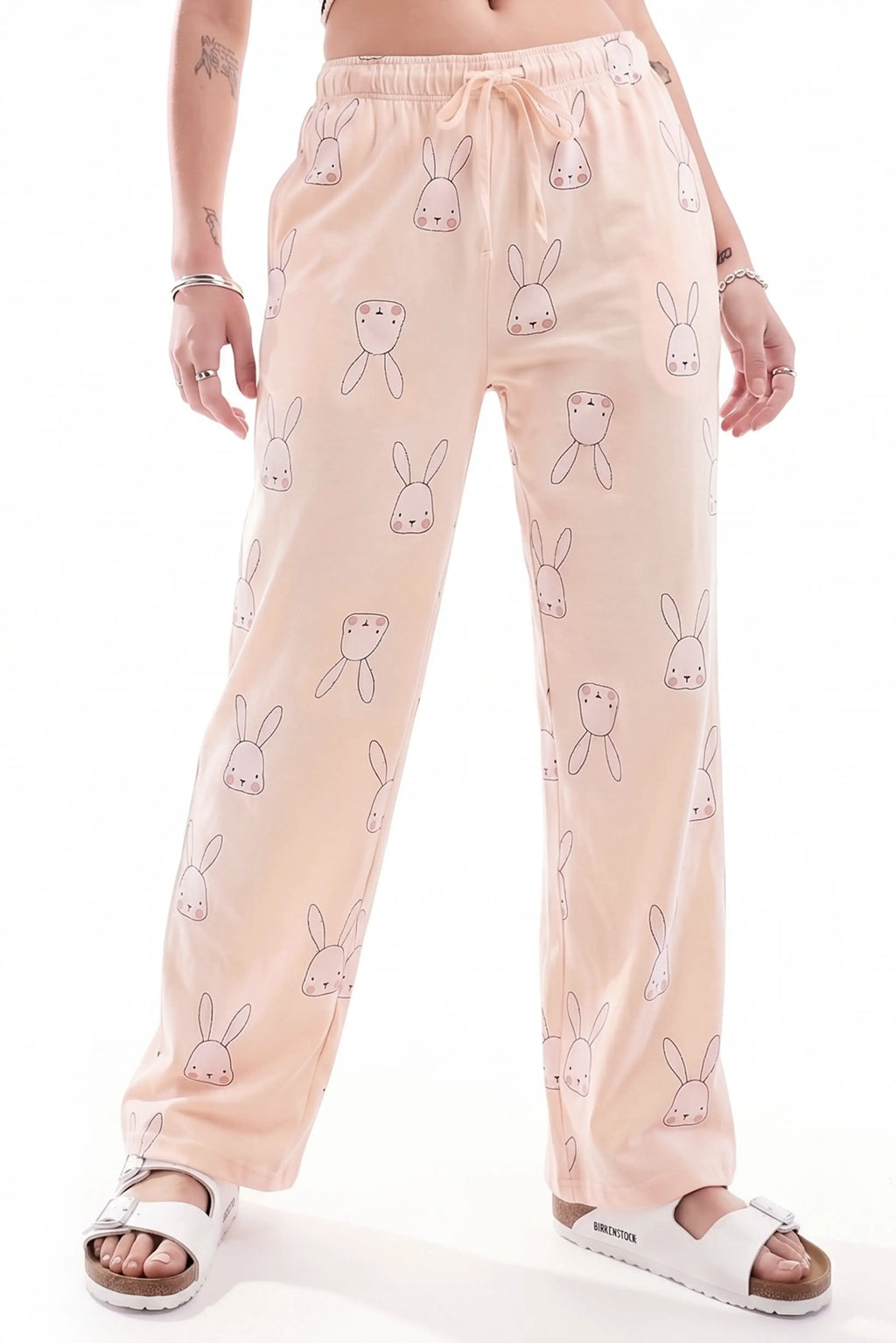 Bunny Printed Cotton Pyjama