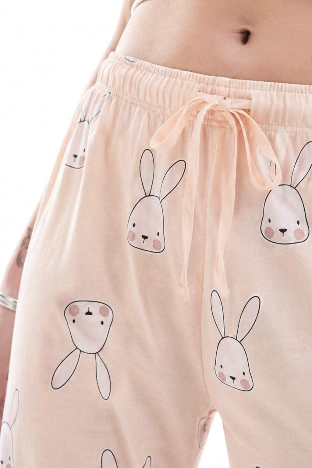 Bunny Printed Cotton Pyjama