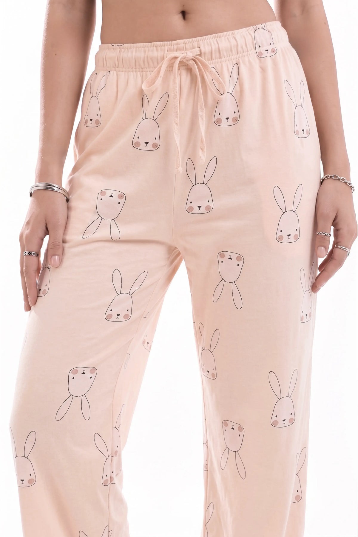 Bunny Printed Cotton Pyjama