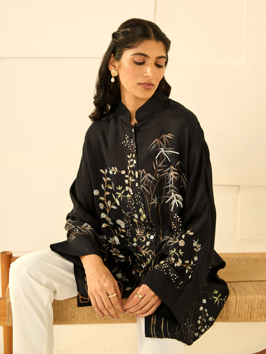 Black Riverie Ahaana Shirt