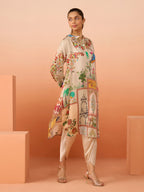 Baag Beige Gather Tunic