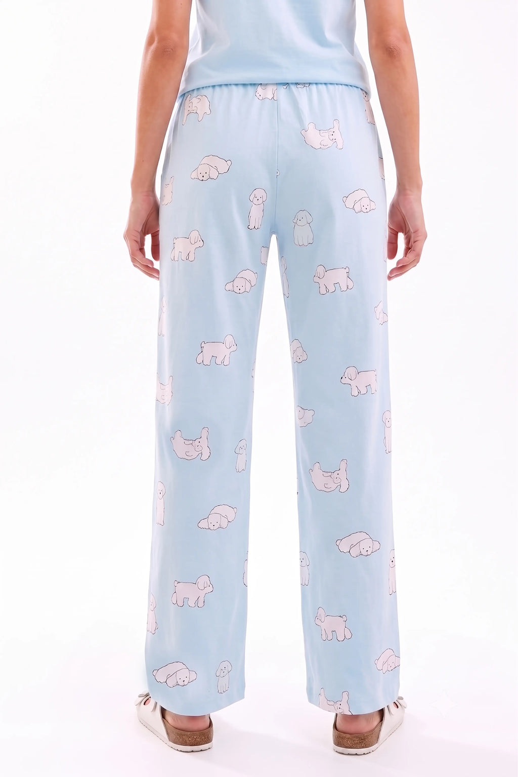 Fluffy Dreams Printed Cotton Pyjama