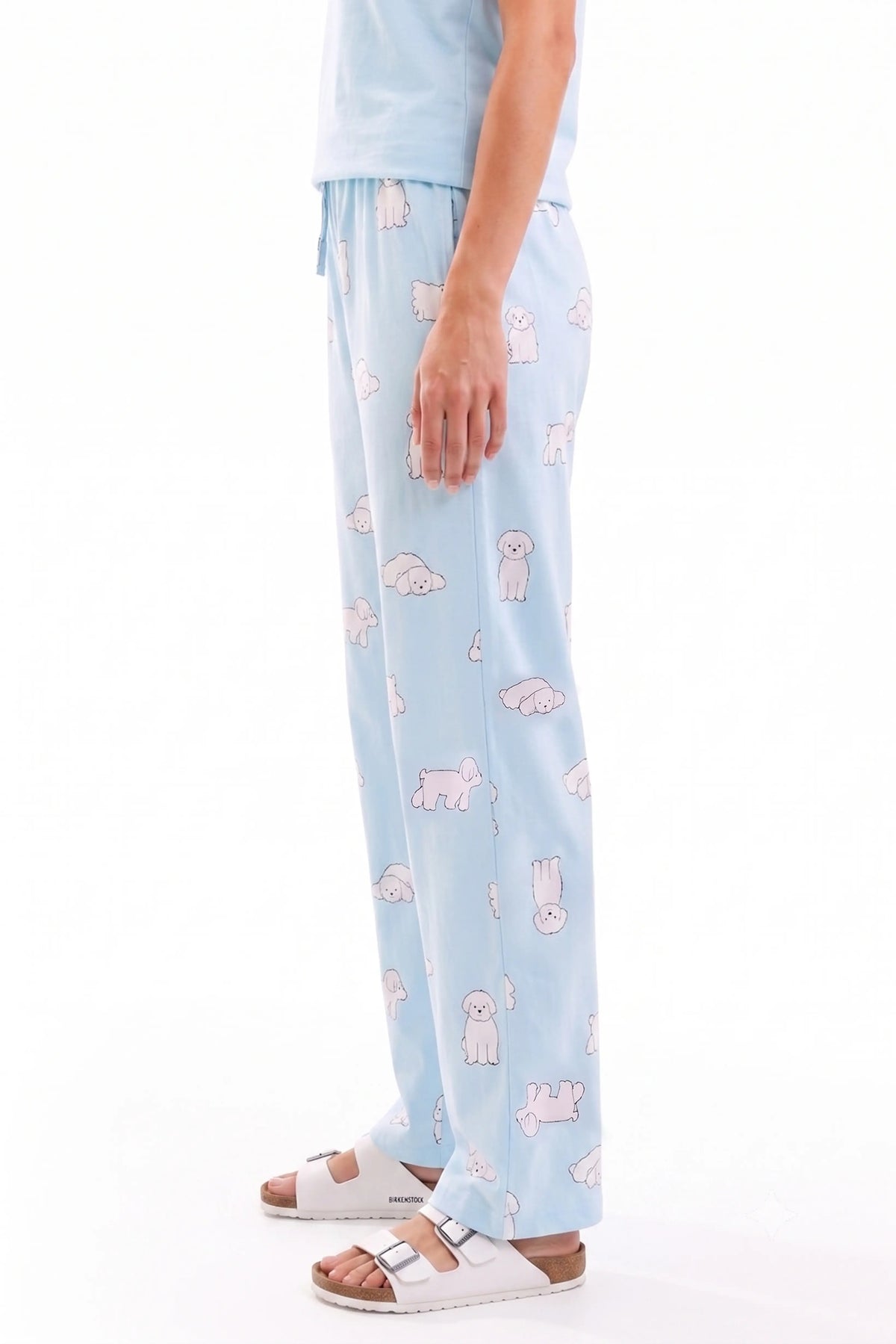 Fluffy Dreams Printed Cotton Pyjama