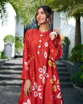 Red Kanji Sue Tunic