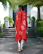 Red Kanji Sue Tunic